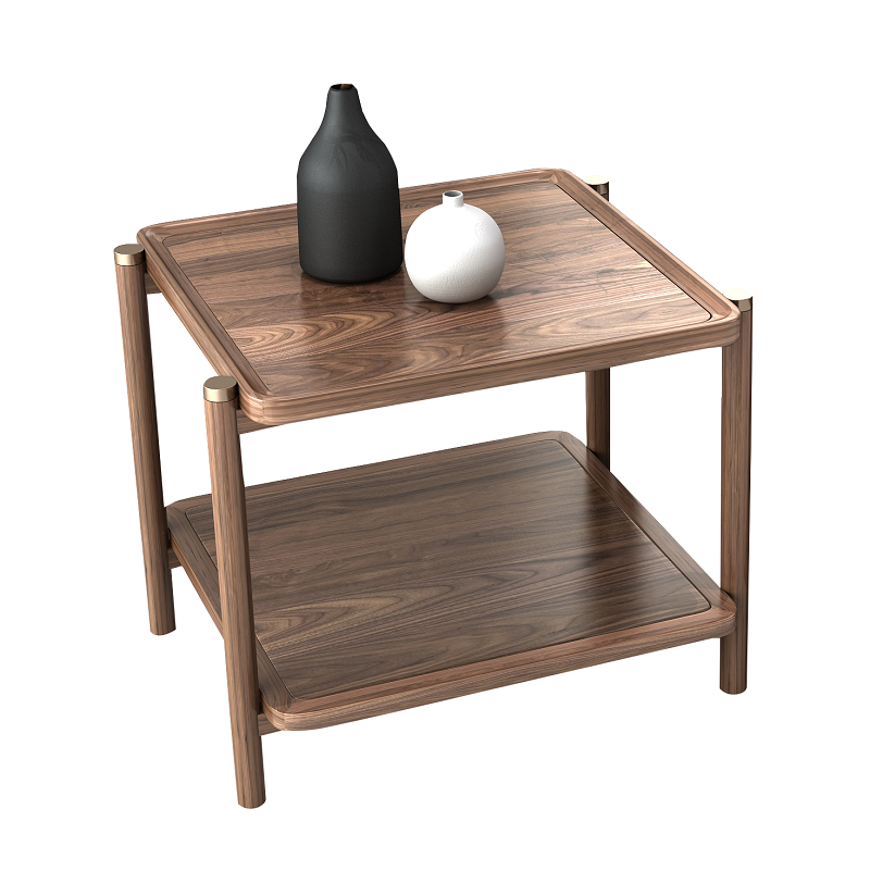 New Chinese Style Solid Wood Slate Tea Table ZACJB-011/TV Cabinet