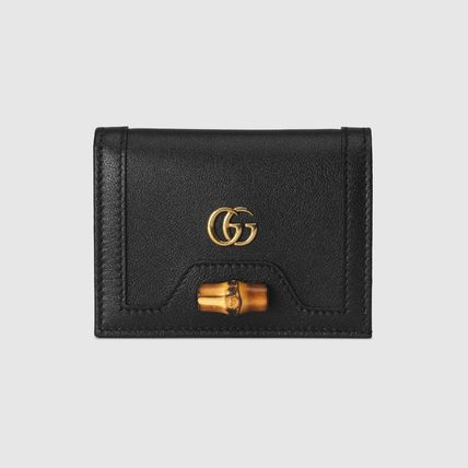 GUCCI 折りたたみ財布 【Gucci】バンブー付き カードケース ウォレット(2)