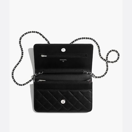 CHANEL ショルダーバッグ・ポシェット 【超人気アイテム☆】CHANEL クラシック チェーンウォレット(5)