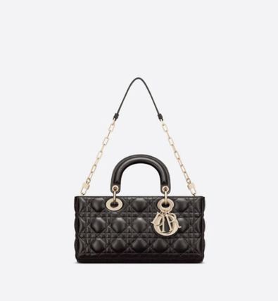 Dior ショルダーバッグ・ポシェット DIOR  国内発送 Lady D-Joy  ショルダーバッグ 黒 Black(2)