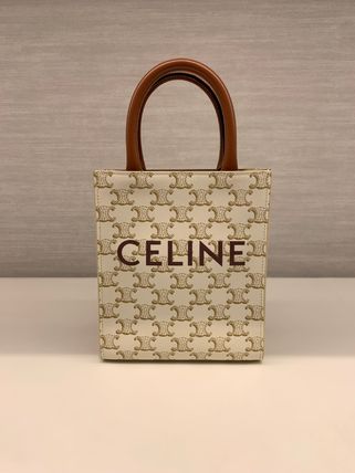 CELINE ハンドバッグ ◆国内発送◆【CELINE】ミニバーティカル カバ ２way キャンバス(2)
