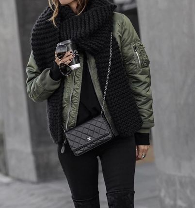 CHANEL ショルダーバッグ・ポシェット 【憧れ】CHANELチェーンウォレット　マトラッセバックセレブ愛用(17)