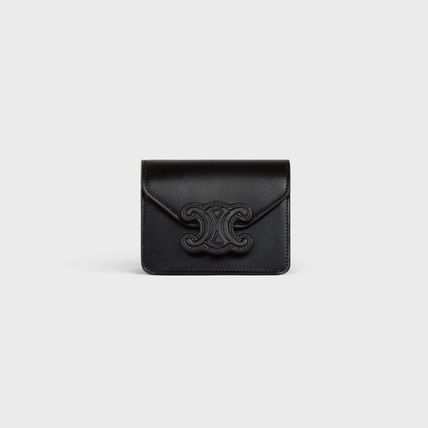 CELINE ショルダーバッグ・ポシェット CELINE★CARD HOLDER WITH CUIR CHAIN(2)