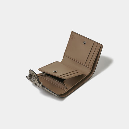 GUCCI 折りたたみ財布 〔Dionysus〕キャンバス カードケース(コイン&紙幣入れ付き)(6)