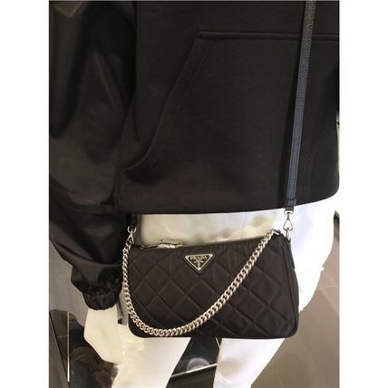 PRADA ショルダーバッグ・ポシェット PRADA セール★ 2Way★ブラック