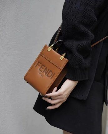 FENDI ショルダーバッグ・ポシェット FENDI サンシャイン ショッパー スモール(5)