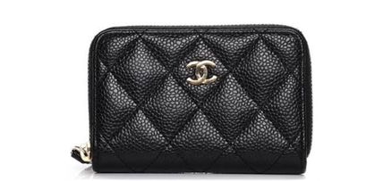 CHANEL コインケース・小銭入れ すぐ届く！CHANELクラシックジップコインパース☆素材金具各種(4)
