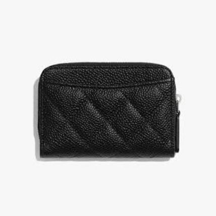 CHANEL コインケース・小銭入れ すぐ届く！CHANELクラシックジップコインパース☆素材金具各種(3)
