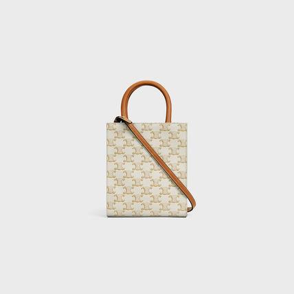 CELINE ハンドバッグ ◆国内発送◆【CELINE】ミニバーティカル カバ ２way キャンバス(10)