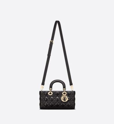 Dior ショルダーバッグ・ポシェット DIOR  国内発送 Lady D-Joy  ショルダーバッグ 黒 Black(6)