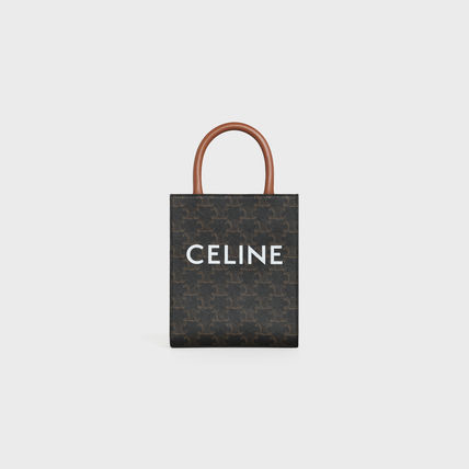 CELINE ハンドバッグ ◆国内発送◆【CELINE】ミニバーティカル カバ ２way キャンバス(5)