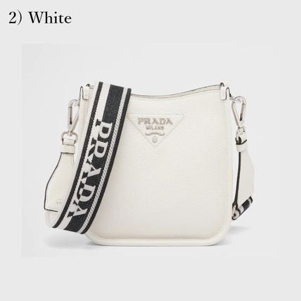 PRADA ショルダーバッグ・ポシェット PRADA＊Leather mini shoulder ミニショルダーバッグ＊送料込(6)