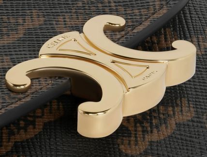 CELINE 折りたたみ財布 【CELINE】スモール トリオンフウォレット / キャンバス(10)