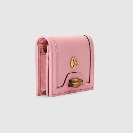 GUCCI 折りたたみ財布 【Gucci】バンブー付き カードケース ウォレット(14)