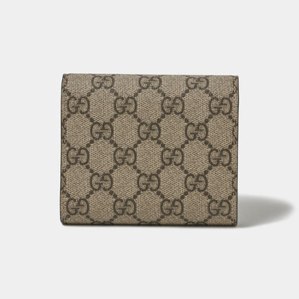 GUCCI 折りたたみ財布 〔Dionysus〕キャンバス カードケース(コイン&紙幣入れ付き)(3)