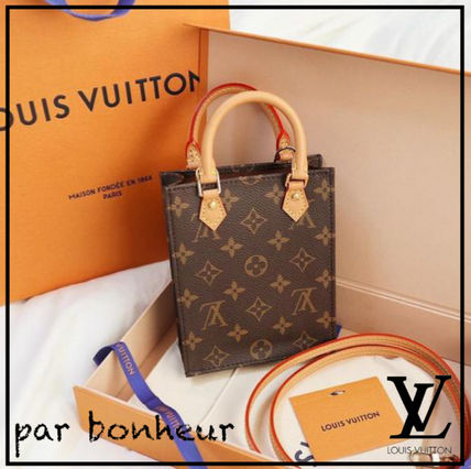Louis Vuitton ショルダーバッグ・ポシェット 【人気で可愛い☆】LV プティット・サックプラ モノグラム(4)