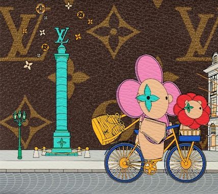 Louis Vuitton 長財布 【愛らしいヴィヴィエンヌ♪】ルイヴィトン　長財布(7)