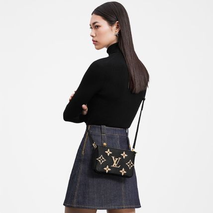 Louis Vuitton ショルダーバッグ・ポシェット 【流行りのミニバック♪大人気】LV ダブルジップポーチ(3)