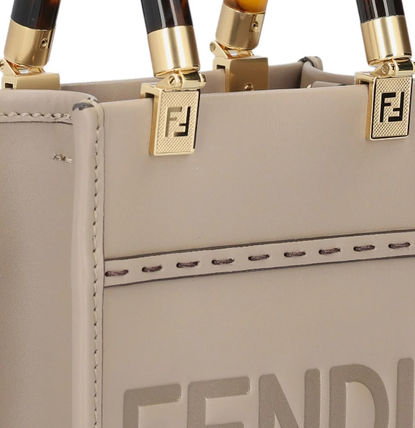 FENDI ショルダーバッグ・ポシェット FENDI サンシャイン ショッパー スモール(9)