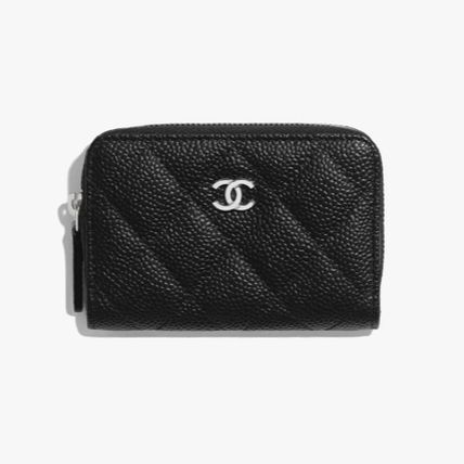 CHANEL コインケース・小銭入れ すぐ届く！CHANELクラシックジップコインパース☆素材金具各種(10)
