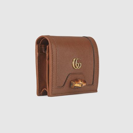 GUCCI 折りたたみ財布 【Gucci】バンブー付き カードケース ウォレット(10)