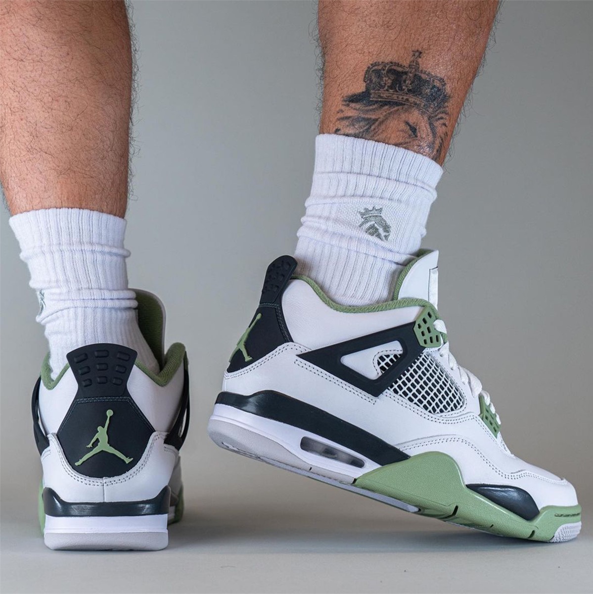 Air Jordan 4 Oil Green エア ジョーダン オイル グリーン eva.gov.co