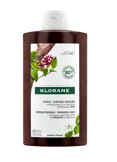 Klorane Shampoo Quinine Thinning Hair Loss 400ml (FR)
