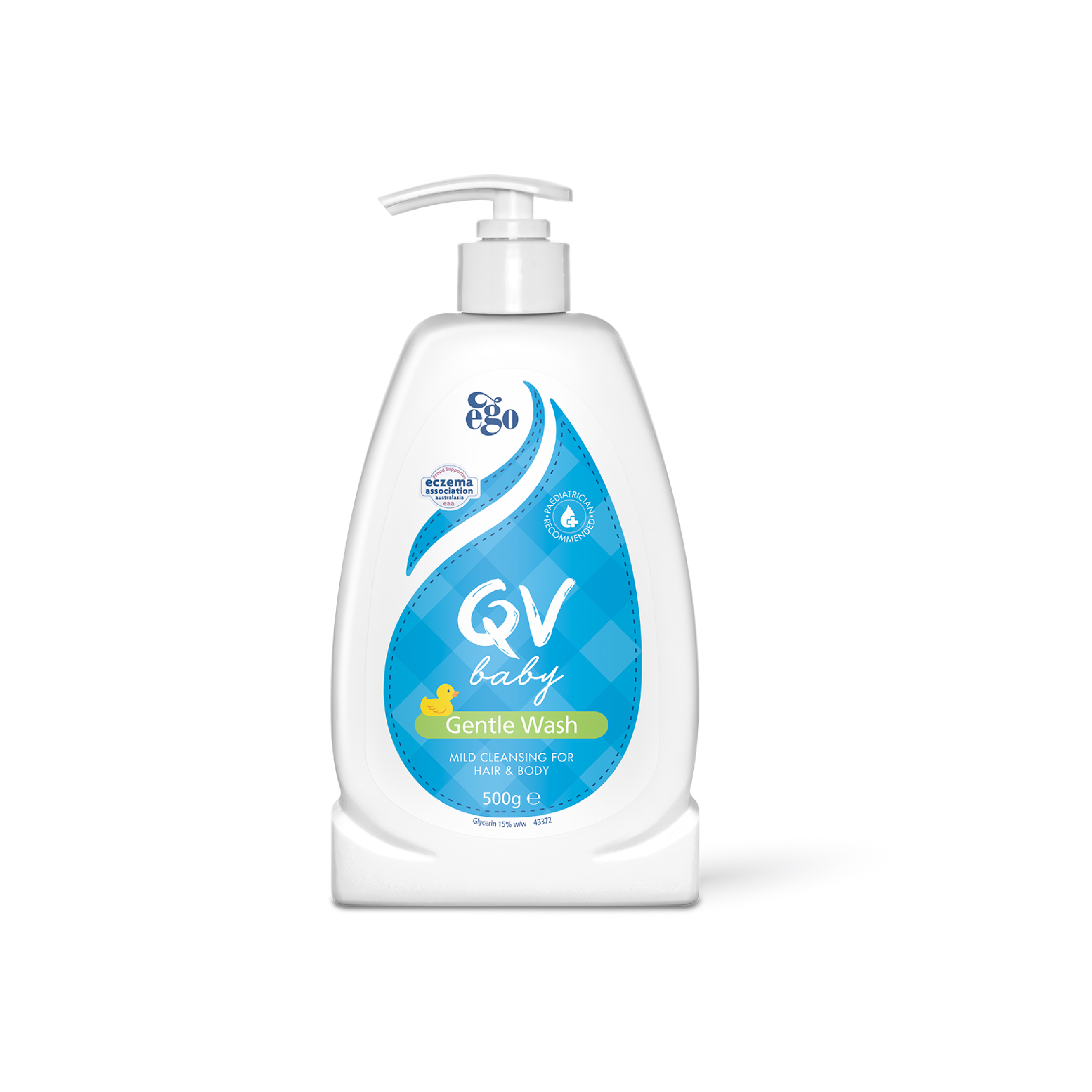 QV GENTLE BABY WASH 500G