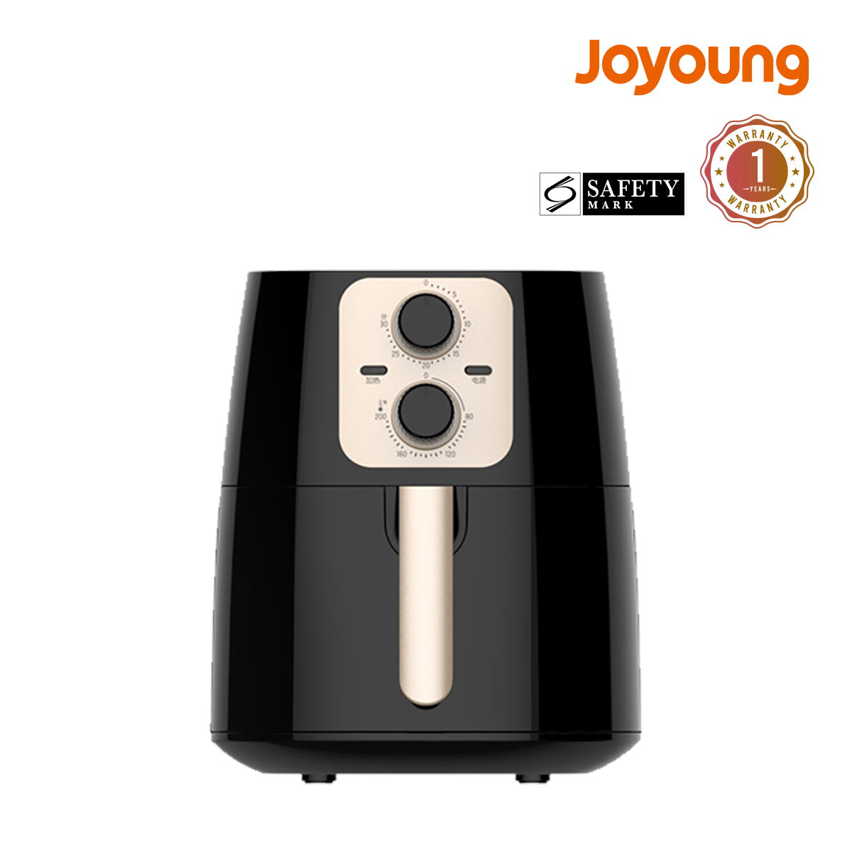 Joyoung 4.5L Large Air Fryer / Safety Mark /1 Year Warranty JT-SJOYOKL45