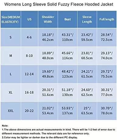 Women Oversized Sherpa Hoodie Fuzzy Fleece Jacket Zip Up Long Sleeve Winter Coat with Pockets