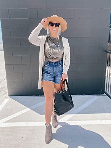Women's Long Sleeve Open Front Knit Sweater Cardigan Outwear