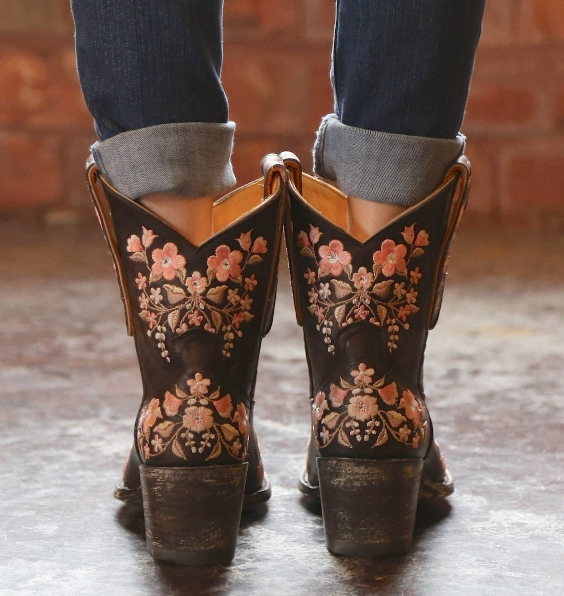 Women's Vintage Western Short Boots