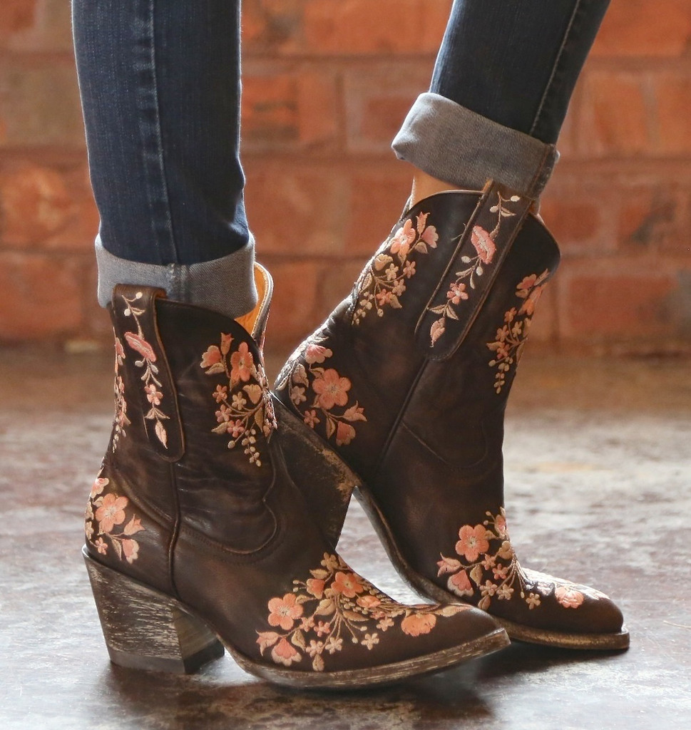 Women's Vintage Western Short Boots