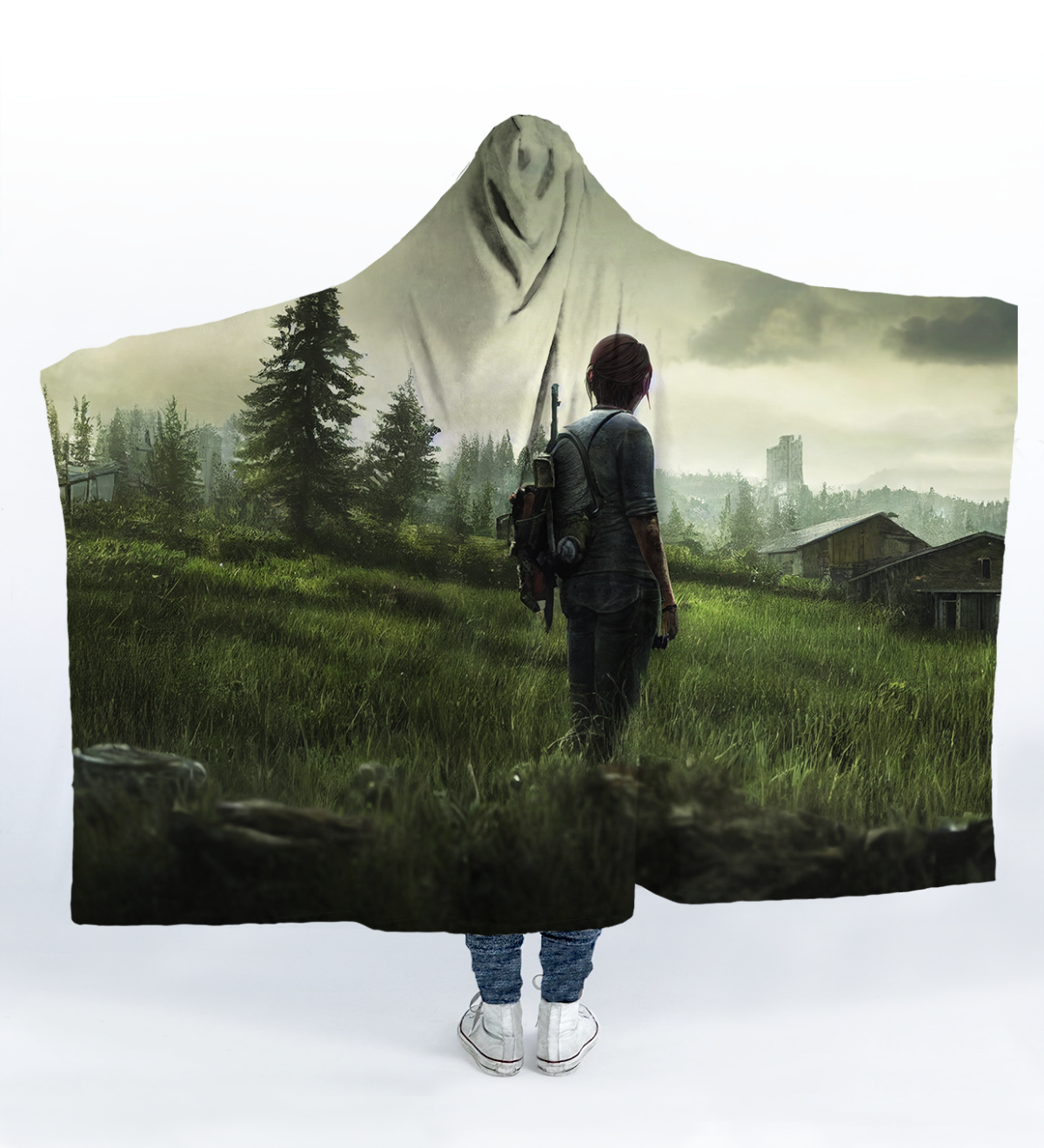 When the world ends hooded blanket