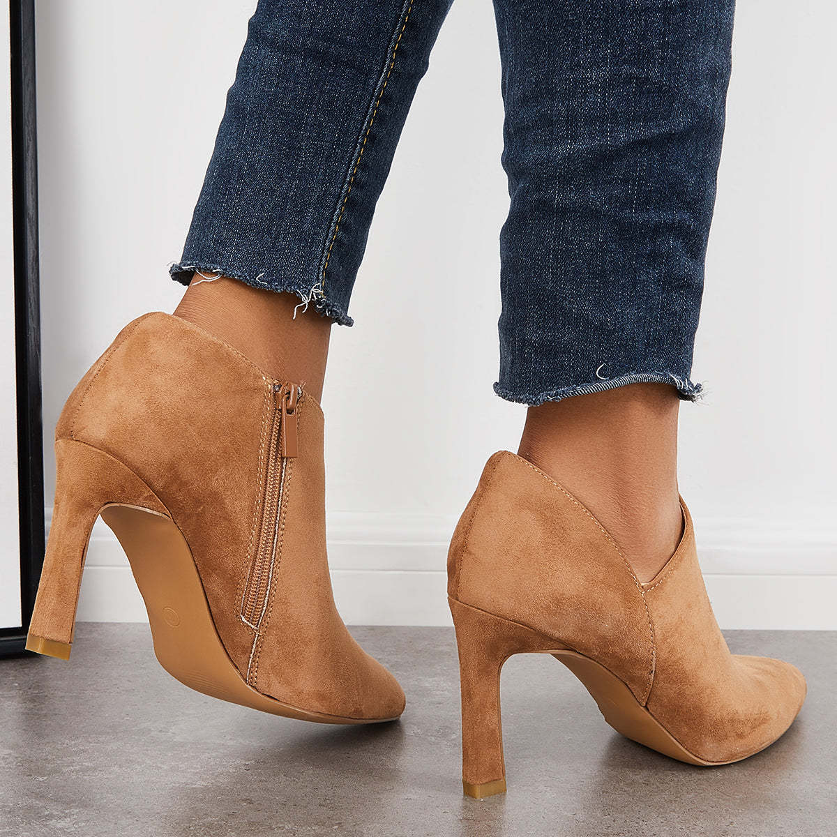side zip winter boots