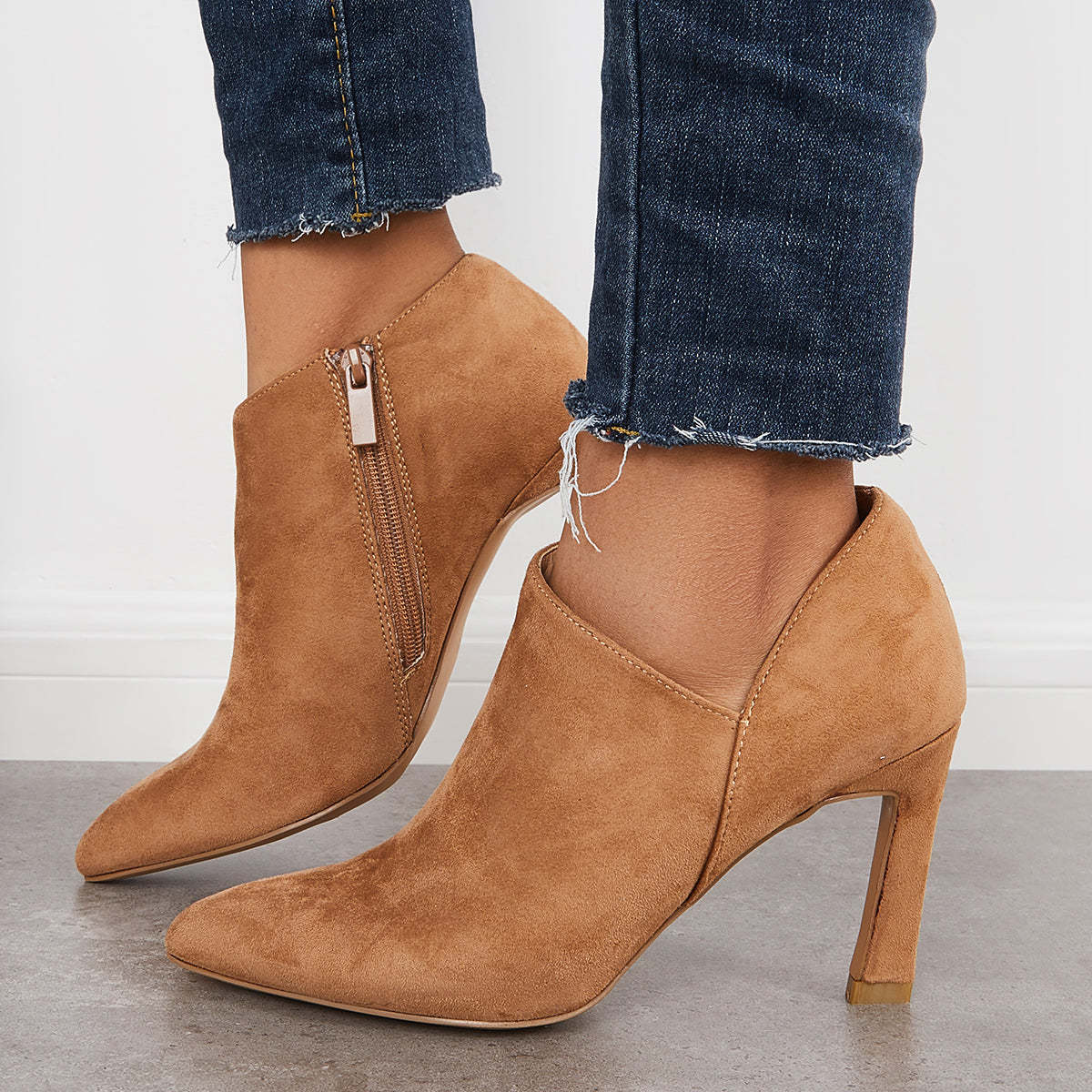 side zip winter boots