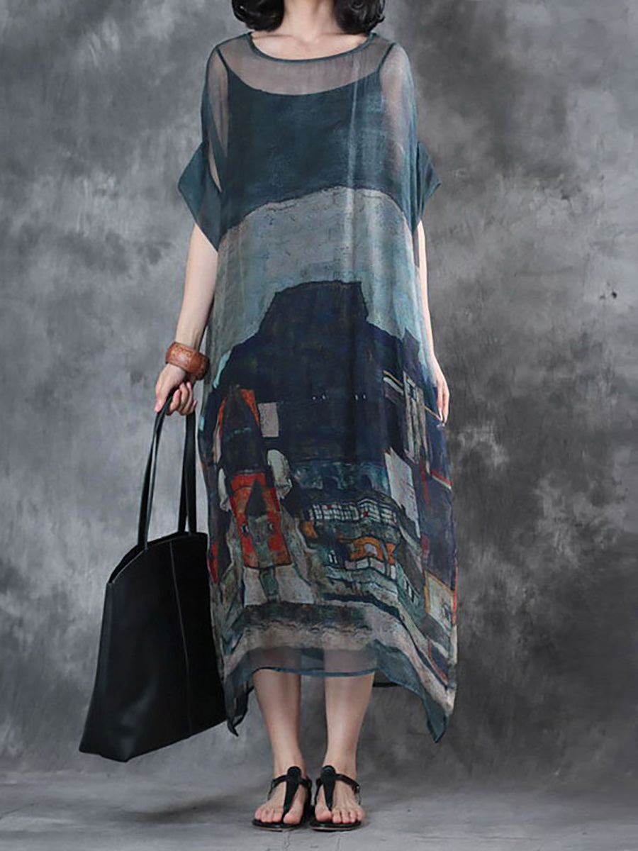 summer short frock with pant