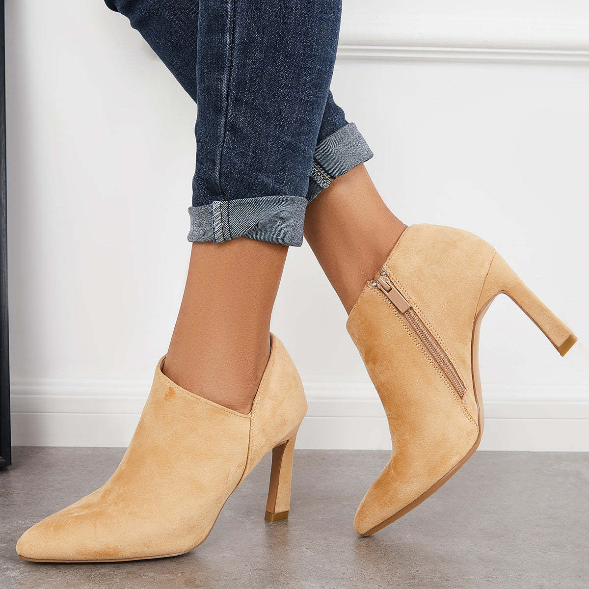 side zip winter boots