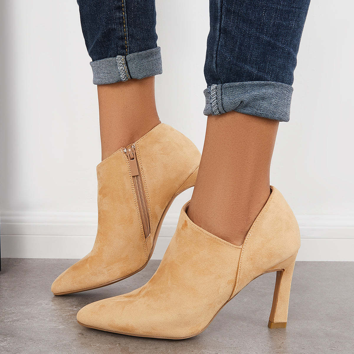 side zip winter boots