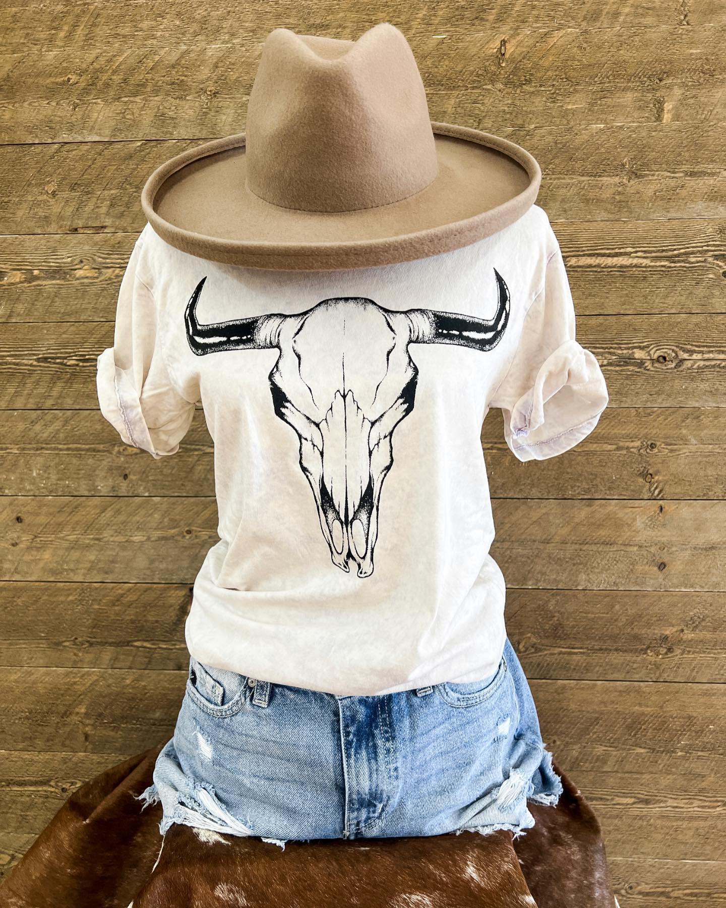 Bullskull Crop T-Shirts
