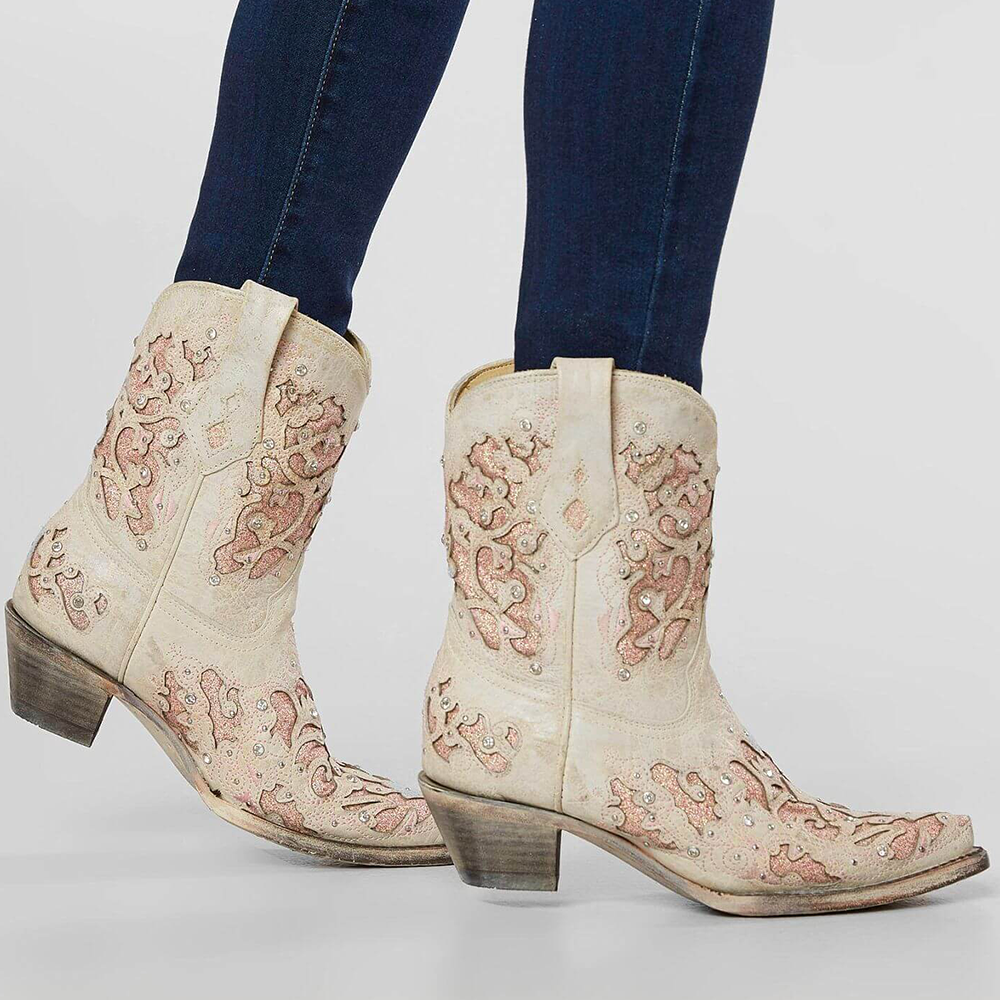 Women's Glitter Cowboy Boots