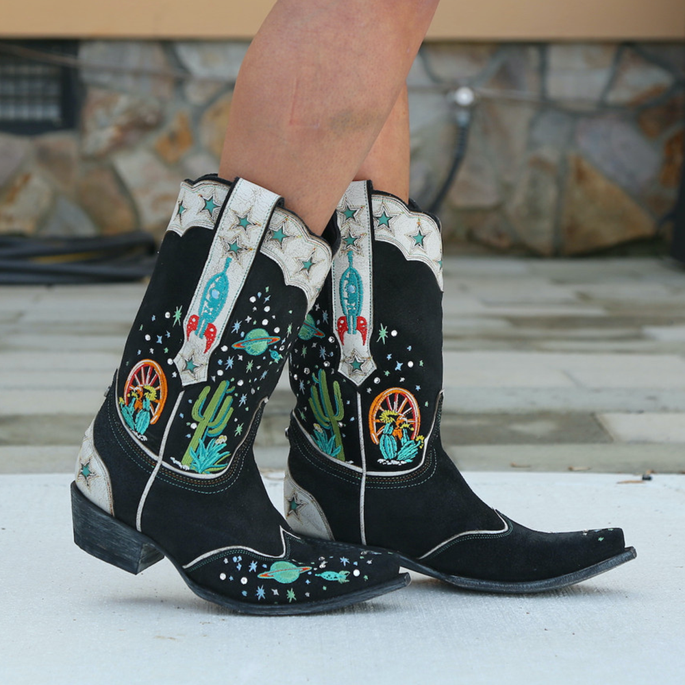 Women's Vintage boots-KHZEO