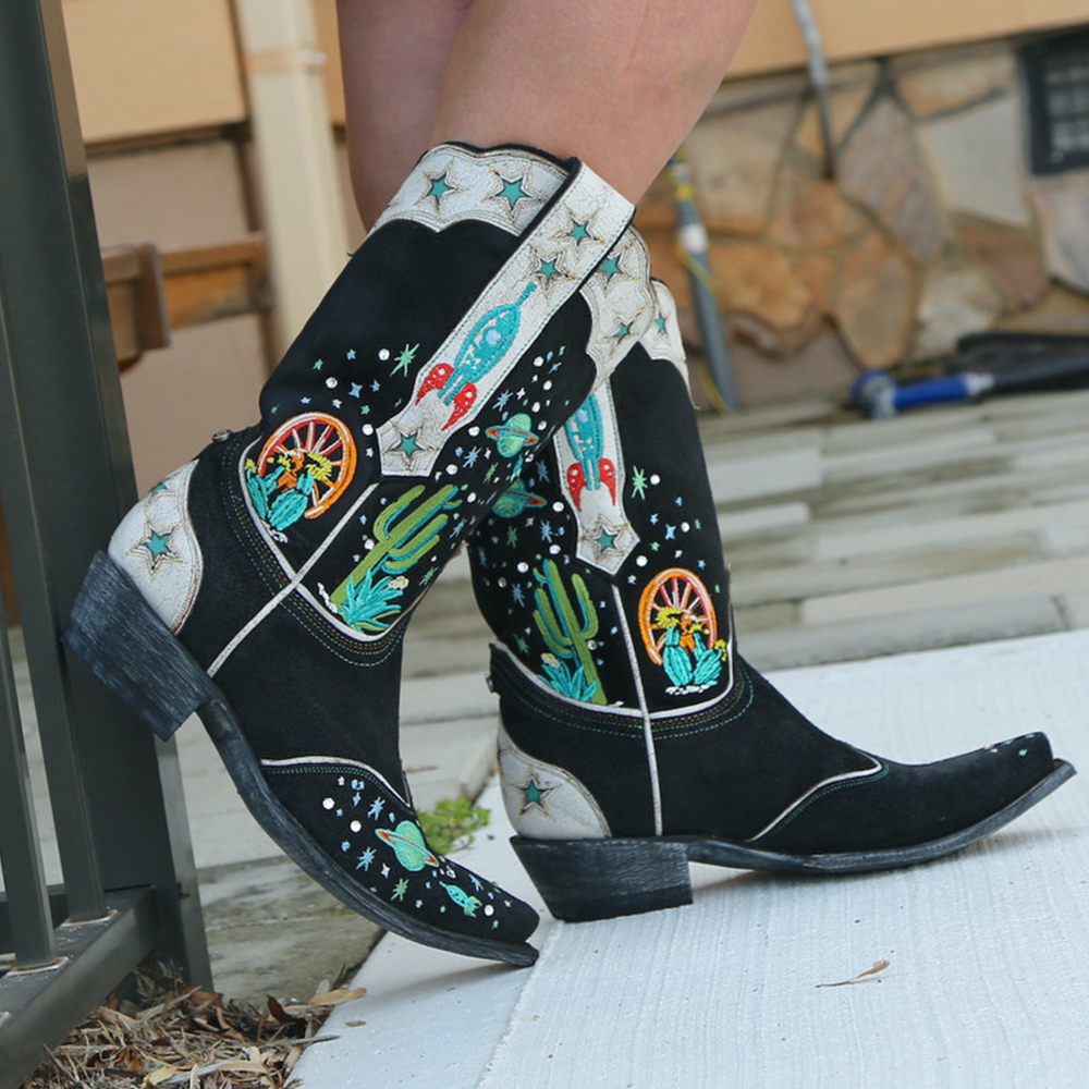 Women's Vintage boots-KHZEO