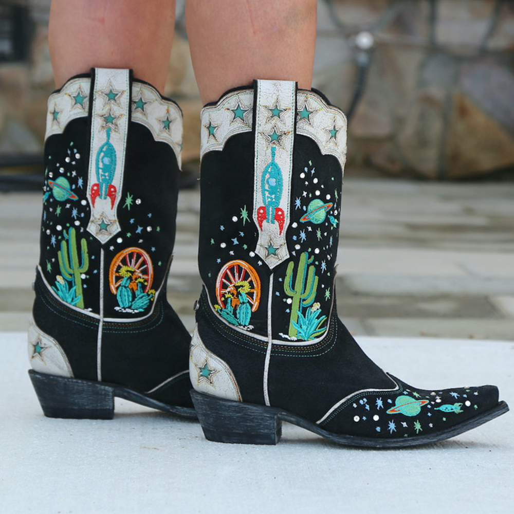Women's Vintage boots-KHZEO