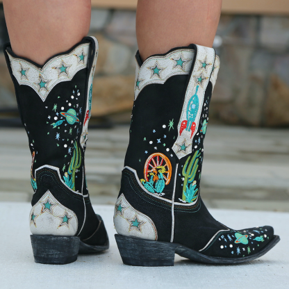 Women's Vintage boots-KHZEO