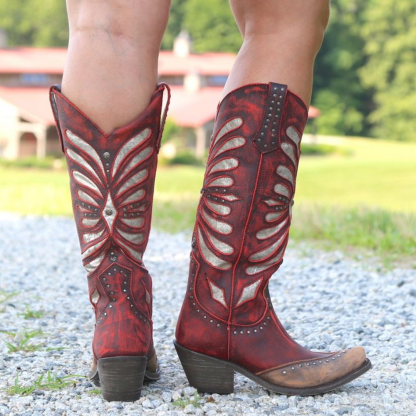 Women's Glory Vintage Rojo Boots