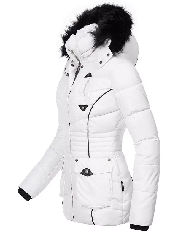 Ladies winter hooded jacket