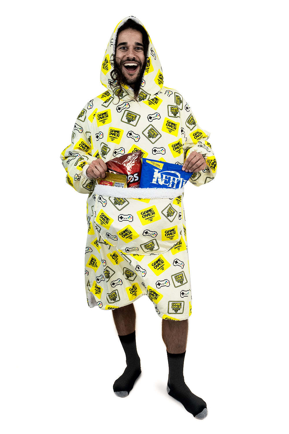 Hoodie Pocket Gaming Blanket Hoodie