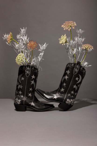 Women's Western Black Boots
