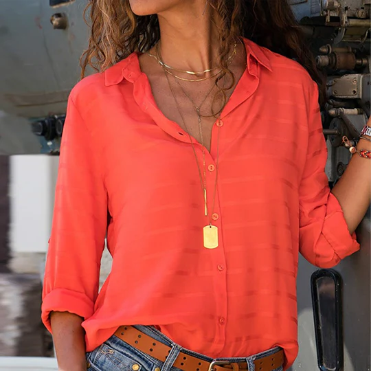 Casual Gift Print Shirt